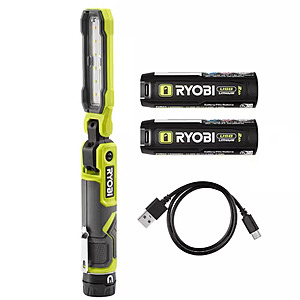 USB Lithium Inspection Light Kit with (2) 2.0 Ah Battery and Charging Cable + Free 2.0 ah battery $49.97 @HomeDepot