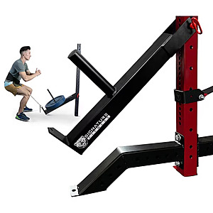Signature Fitness Belt Squat Attachment for 3" x 3" Power Racks & Cages