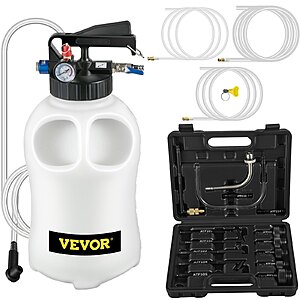10-L VEVOR Transmission Fluid Pump 2-Way ATF Refill System w/ 14x Adapters $46.90 + Free S&H