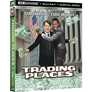 Trading Places: 40th Anniversary (4K UHD + Blu-ray + Digital) $14.35 