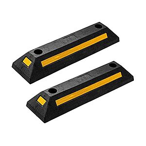 2 pack, 21" Zone Tech TS0006 Heavy Duty Rubber Parking Guide, $18.99, FS Prime, Woot!