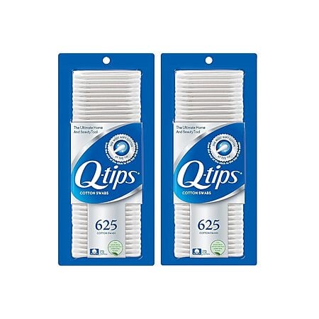 $6.73: 2-Pack 625-Count Q-tips Cotton Swabs at Amazon
