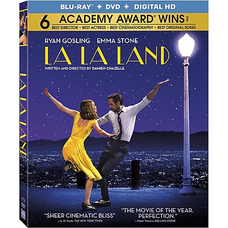 $4.85: La La Land (Blu-ray + DVD) at Amazon