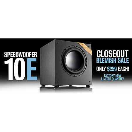 RSL Speedwoofer 10E $259