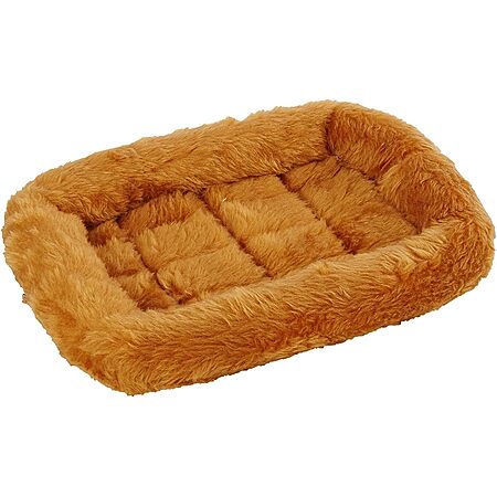 $6.53* | MidWest Homes 18" x 12" Pet Bed w/ Bolster (Cinnamon) at Amazon