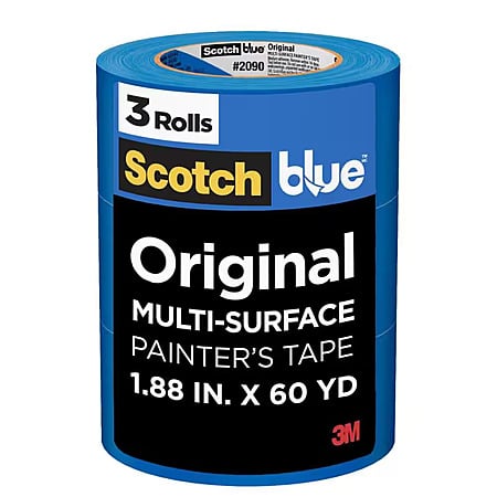 ScotchBlue 1.88 In. x 60 Yds (3-count). Original Multi-Surface 3M Painter's Tape $5.00 YMMV @ HomeDepot B&M