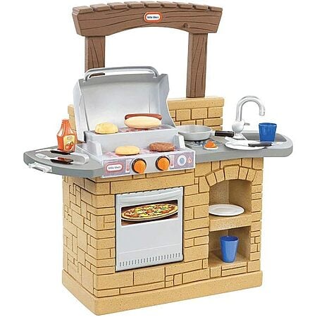 $48.99 | Little Tikes Cook 'n Play Outdoor BBQ , Brown at Amazon