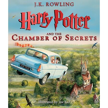 [AC] $15.99 | J. K. Rowling: Harry Potter and the Chamber of Secrets: The Illustrated Edition (Book 2, Hardcover) at Amazon