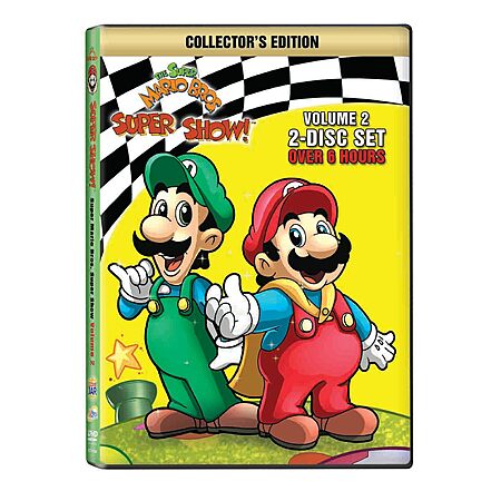 $4.26* | The Super Mario Bros Super Show (Volume 2, DVD) at Amazon