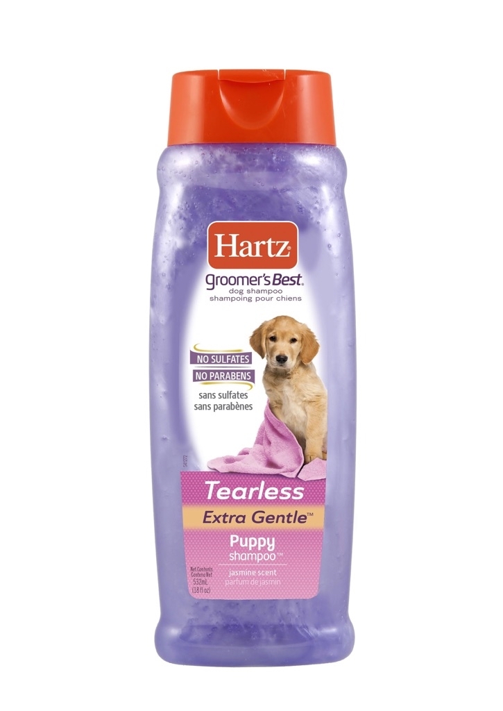 Hartz Groomer's Best Puppy Shampoo, Tearless Extra Gentle Shampoo for Puppies, Jasmine Scent, 18 oz - $3.47