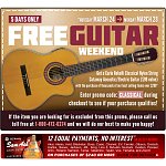 Free Carlo Robelli Acoustic/Electric Classical Guitar w/ purchase of $299+ at Sam Ash