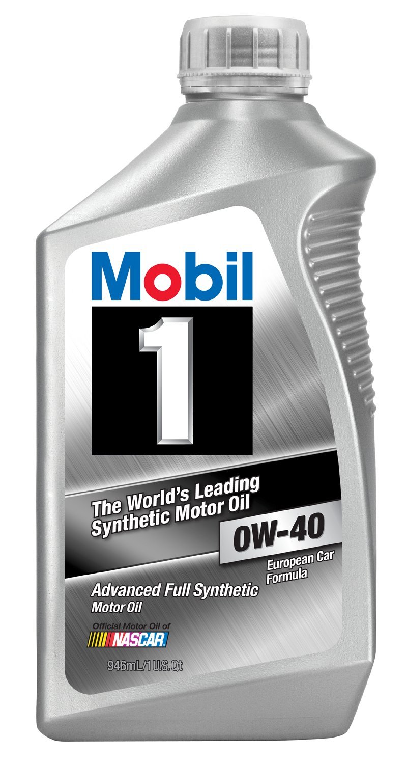 Mobil 1 0W-40 Synthetic Motor Oil - 1 Quart (Pack of 6) - $23.78
