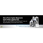 Get a free engine diagnostic tool when you buy 5 quarts of Mobil 1™ at (participating) NAPA Auto Parts stores.