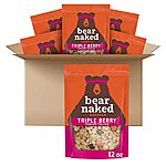 6-Pack 12-oz Bear Naked Fit Granola (Triple Berry) $12