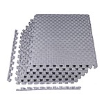 BalanceFrom 1&quot; Extra Thick Puzzle Exercise Mat Set with EVA Foam Interlocking Tiles for MMA, Exercise, Gymnastics and Home Gym Protective Flooring $24.99