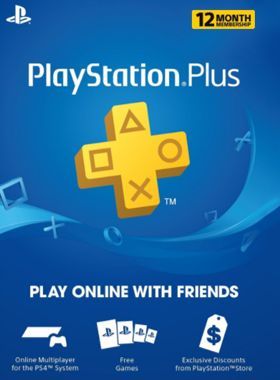 Playstion Plus 12 month for $32.99 email Code