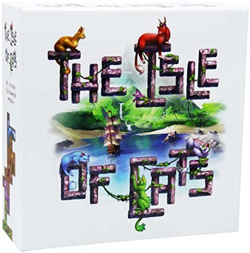 The Isle of Cats - Rescue as Many Cats As Possible for 1-4 Players, Ages 8+ $29.59