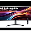 LG 34&amp;quot; WQHD IPS Curved Smart Monitor with MyView 100Hz 5ms Black 34SR65QC-B 2024 certified open box $199.99