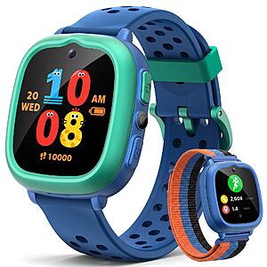Colorful Kids Smart Watch with 2 bands & bezels, $22.99 with coupon and code