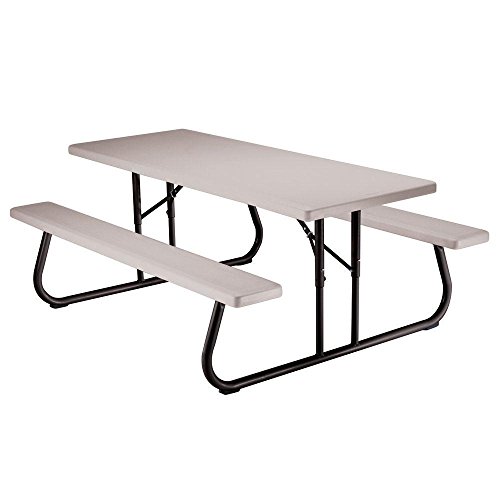Lifetime 22119 Folding Picnic Table, 6 Feet, Putty $143.99 @ Amazon