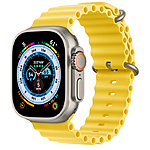 Apple Watch Ultra GPS + Cellular 49mm Smart Watch w/ Titanium Case & Yellow Ocean Band $702 + Free Shipping