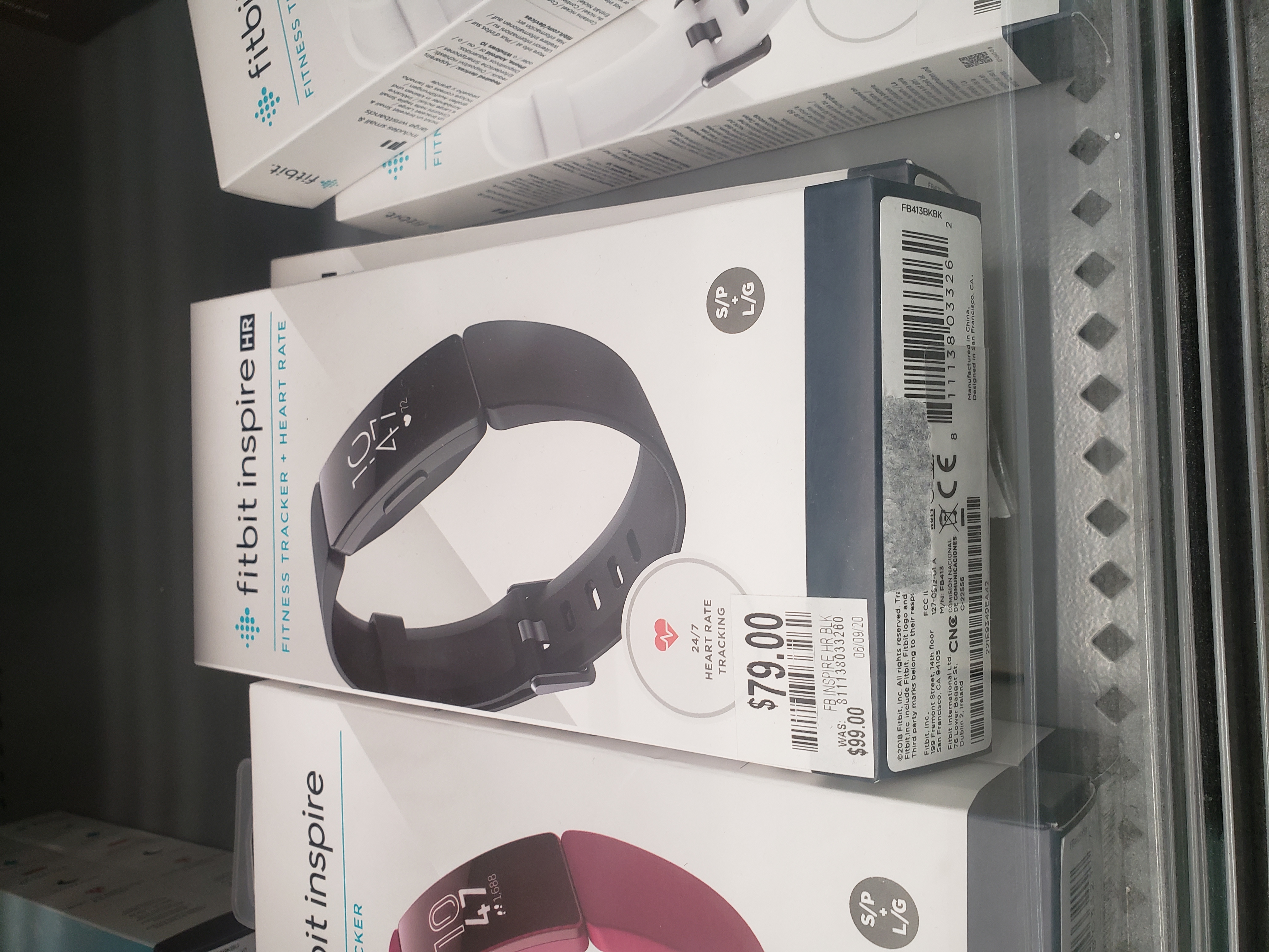 Fitbit Inspire HR $19.75 reg $100 in store Walmart *YMMV*