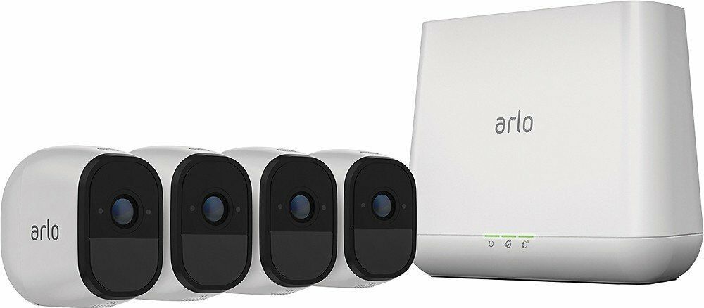 Arlo Pro kits $159 2-Cam, $299 4-Cam Manufacturer Refurbished @eBay
