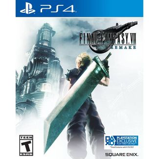 Final Fantasy VII: Remake - PlayStation 4 @ Target, Shipping Again, Additional 15% off, as low as $21.79 shipped, YMMV