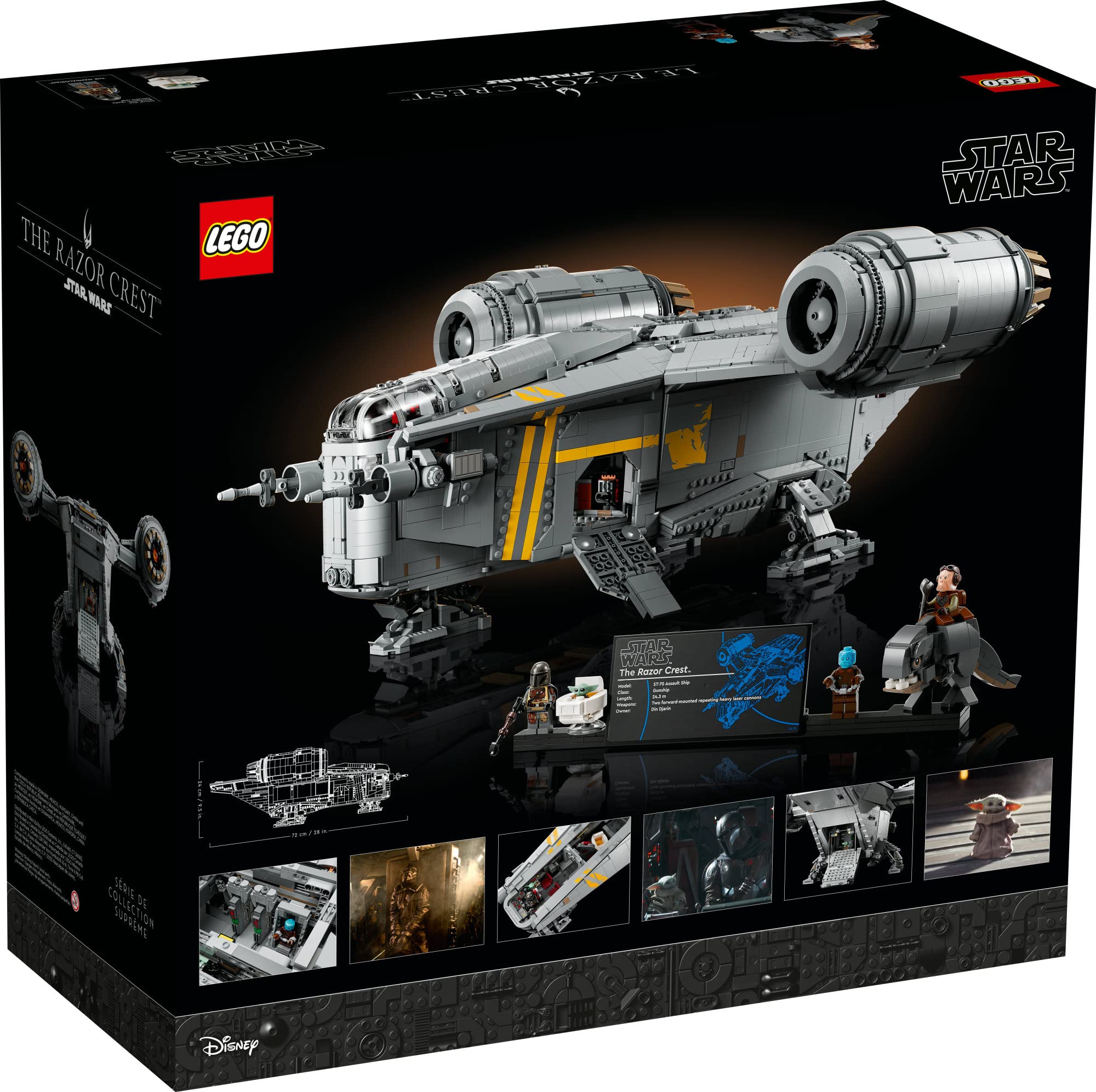 LEGO Star Wars The Razor Crest 75331 UCS Set, Ultimate Collectors Series Starship 20% off + 10% back from Prime Store Card $379.99