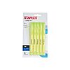 5-Pack Staples Hype Stick Highlighters (chisel, yellow) $0.17 (Store Pickup Only) YMMV
