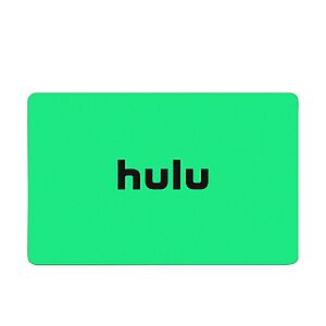 BJs members: physical GCs: $25 Hulu for $20, $25 Gap Options for $20, $50 H&M for $40 &more, +FS