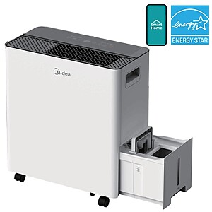Costco (in-store clearance): Midea Smart 50-Pint Dehumidifier with Built-in Pump $130 YMMV