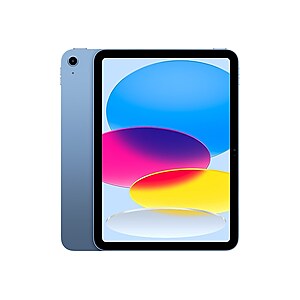 Staples (in-store only): Apple iPad A16 11", 128GB, blue (11th Gen) $279 YMMV