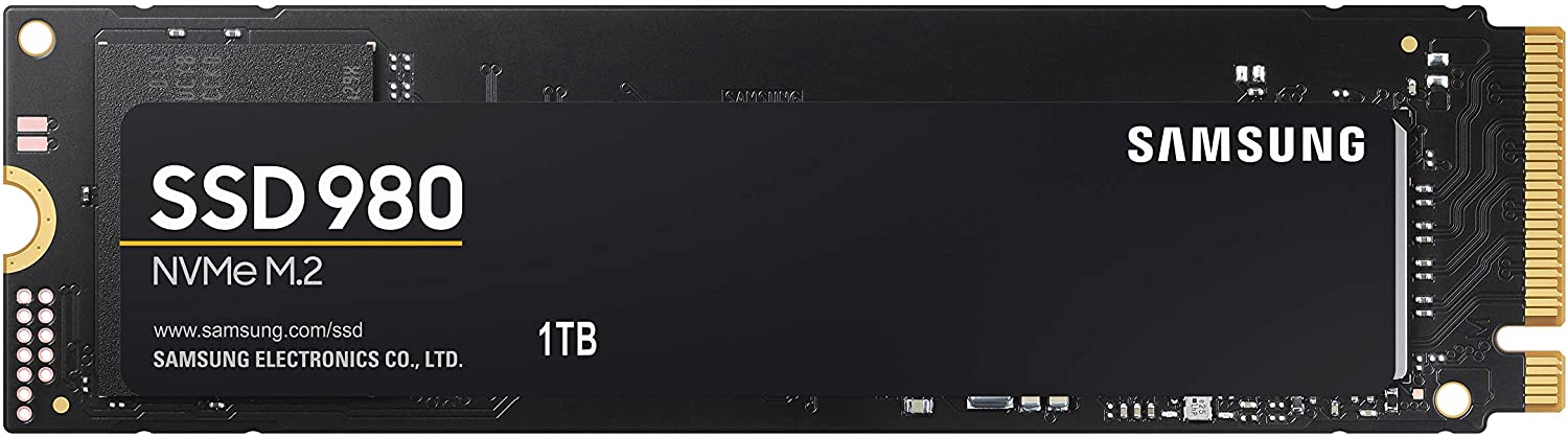 SAMSUNG 980 SSD 1TB M.2 NVMe Solid State Drive At Amazon $109.99 + Free shipping