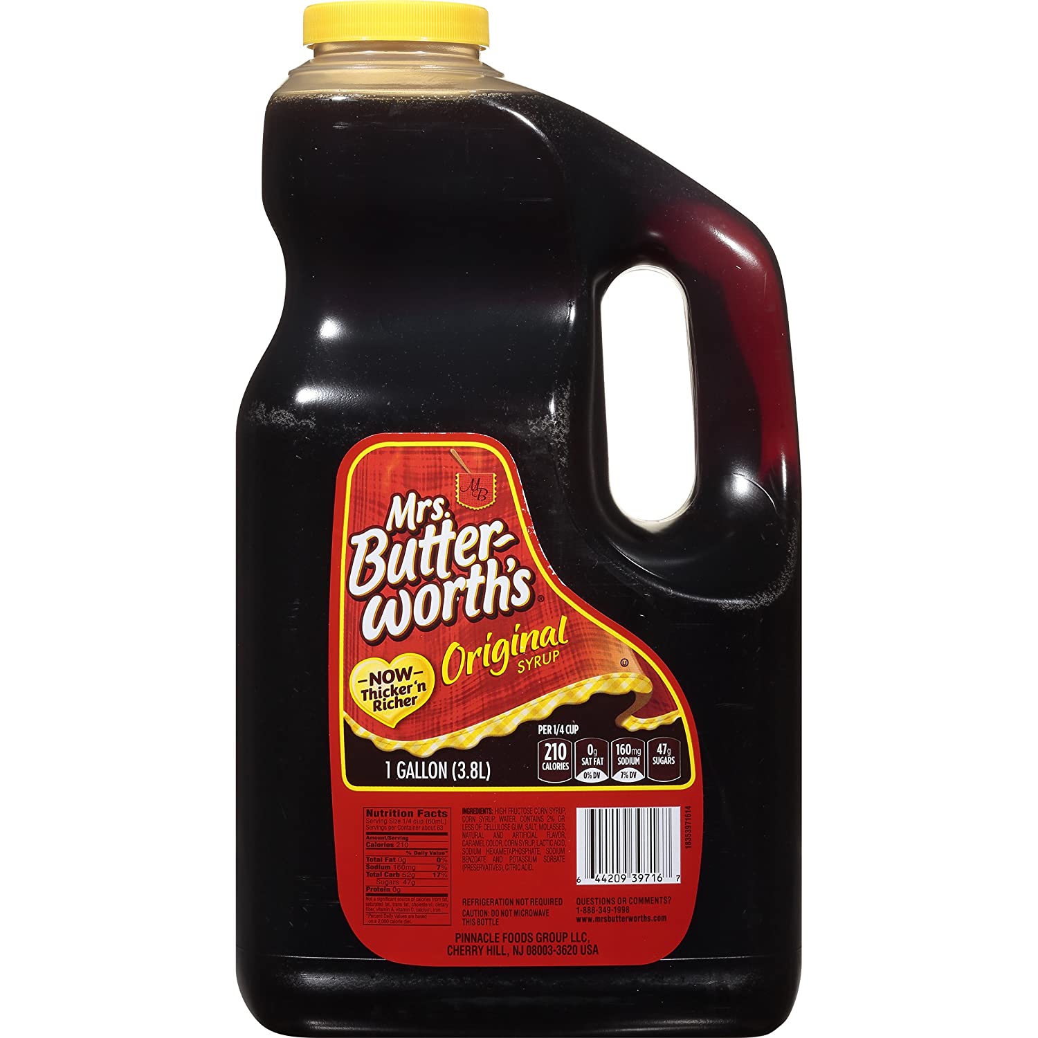 Mrs. Butterworth's Syrup, Original, 1 Gallon as low as $5.80 with 15% S&S $6.82