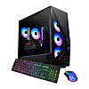iBUYPOWER Slate Gaming PC Desktop - Intel Core i5 14400F, NVIDIA GeForce RTX 5070 12GB, 16GB DDR5 RGB RAM, 1TB NVMe SSD - SBI5N5701 $1099