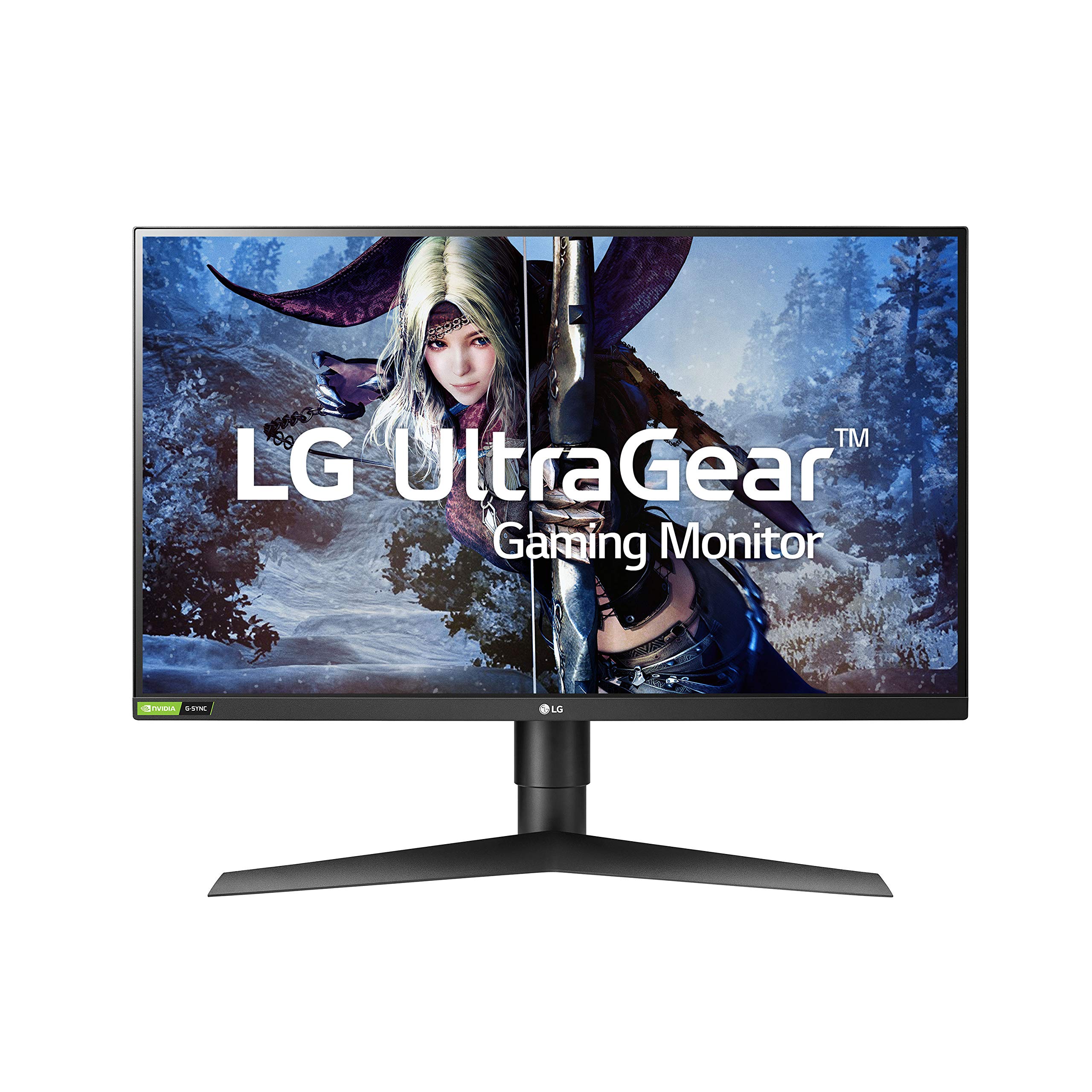 LG 27GL83A-B 27 Inch Ultragear QHD IPS 1ms NVIDIA G-SYNC Compatible Gaming Monitor $299.99 at Amazon