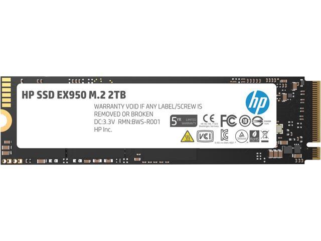 HP EX950 M.2 2280 2TB PCle Gen3 x4 $202.5 $202.49