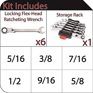Husky locking online flex head ratchet