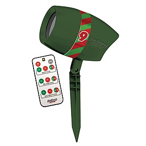 Home Depot 8 in. 9-Pattern Christmas Projector Light with Remote