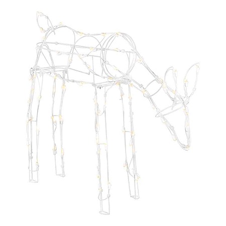 Home Depot 3 ft. LED Wire Doe Holiday Yard Decoration Y32 $19.98