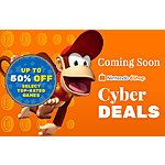 Nintendo eShop Cyber Deals.  Up to 50% Off Select Wii U and 3DS Titles
