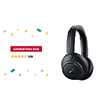 Amazon renewed Soundcore by Anker Space Q45 Adaptive Active Noise Cancelling Headphones, Reduce Noise by Up to 98%, 50H Playtime, App Control, LDAC Hi-Res Wireless Au - $67.99