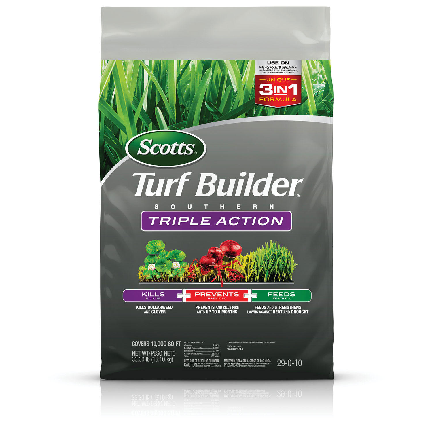 Scotts Turf Builder Southern Triple Action Fertilizer YMMV - $10