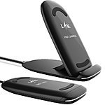 Wireless Charger, LK Qi Fast Charging Pad Foldable Stand for iPhone X / 8 / 8 Plus, Note 8 / S8 / S8 Plus, Nexus 5 / 6 / 7, HTC and All Qi-Enabled Devices  -  $14.99 FS with Amazon