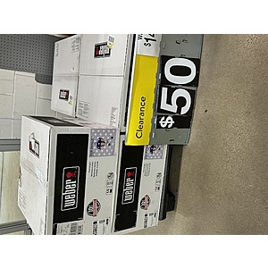 Weber Star-Spangled Charcoal Grill - YMMV Walmart Clearance $50