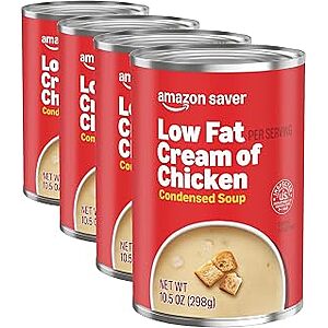 Amazon Saver Condensed/Cream of Soups 7 varieties $.50 - $.69 wyb 4 w/15% SS