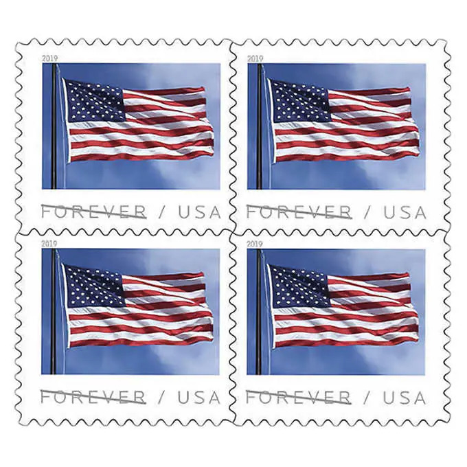 Costco Members 100count USPS FirstClass Forever Stamp