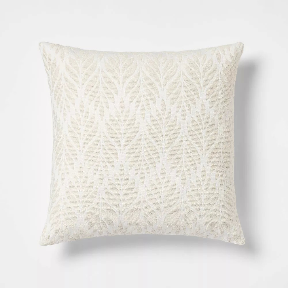Target 50 Off Select Throw Pillows 18" Threshold Woven Botanical