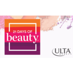 Ulta 21 Day of Beauty Sale: Select Beauty Products/Brands 50% Off + Free S/H on $35+